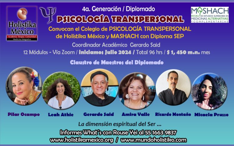 Cartel Psic Transpersonal Claustro de Maestros